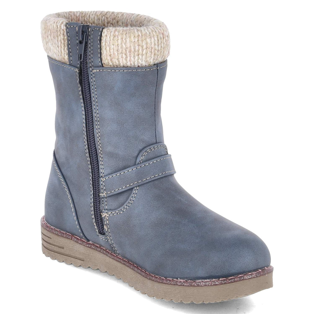 Winterstiefel Blau
