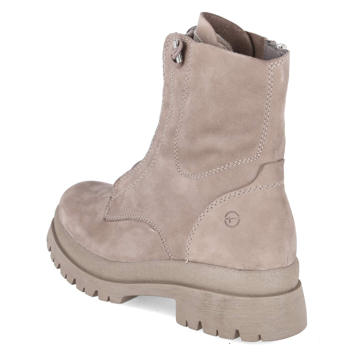Schnürboots Taupe