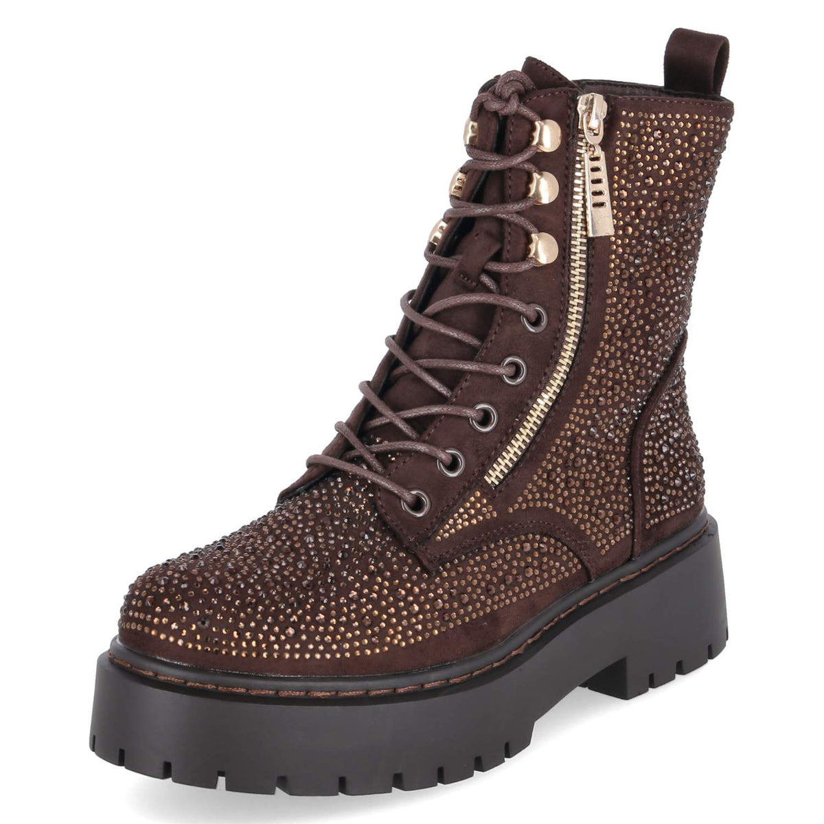 Schnürboots Braun