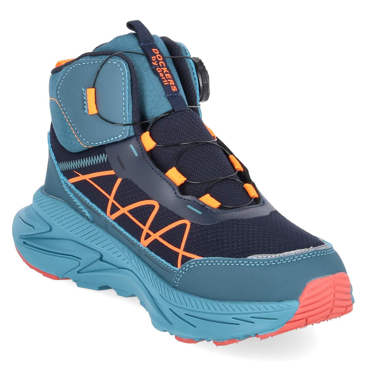 High Sneaker Türkis