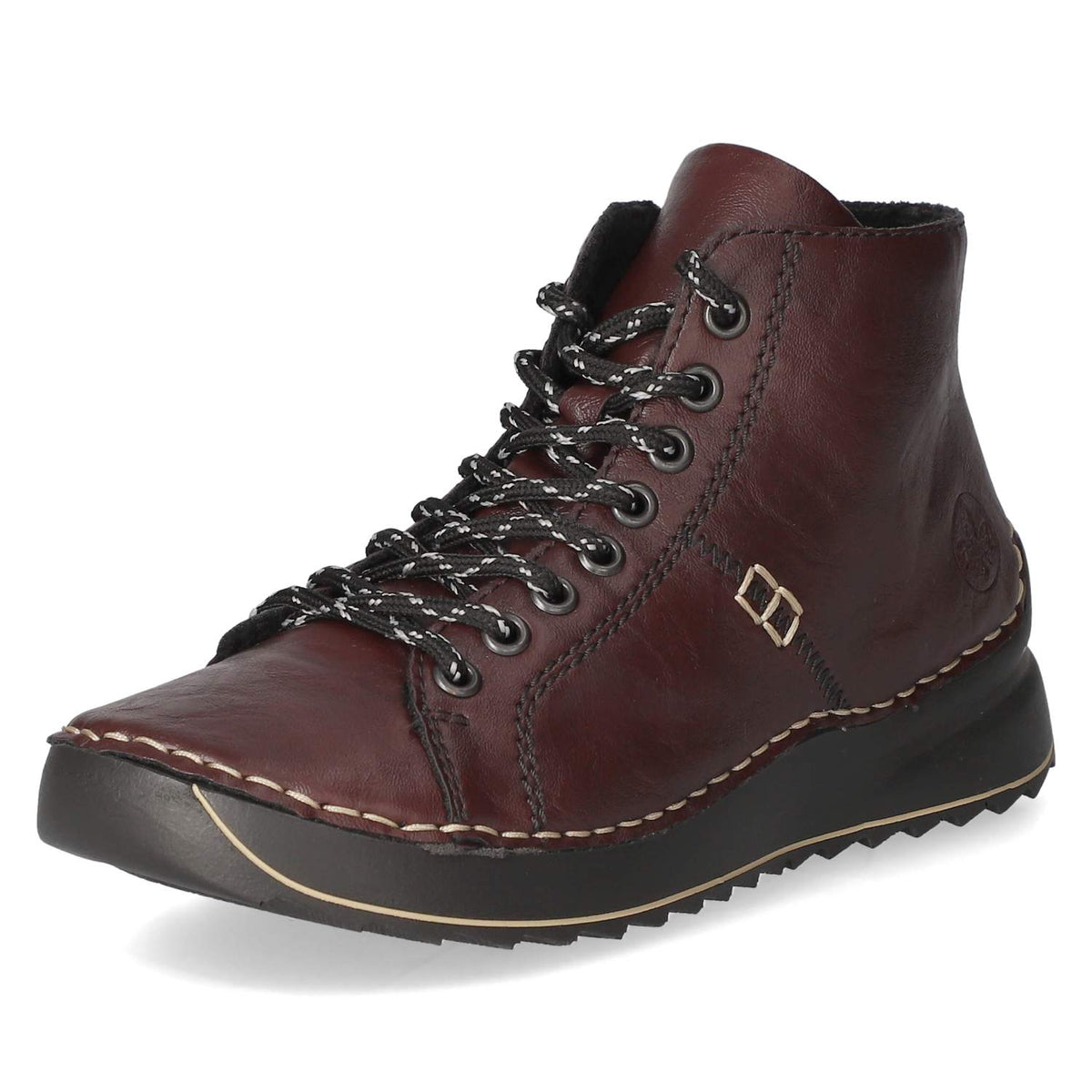 Schnürstiefeletten Rot