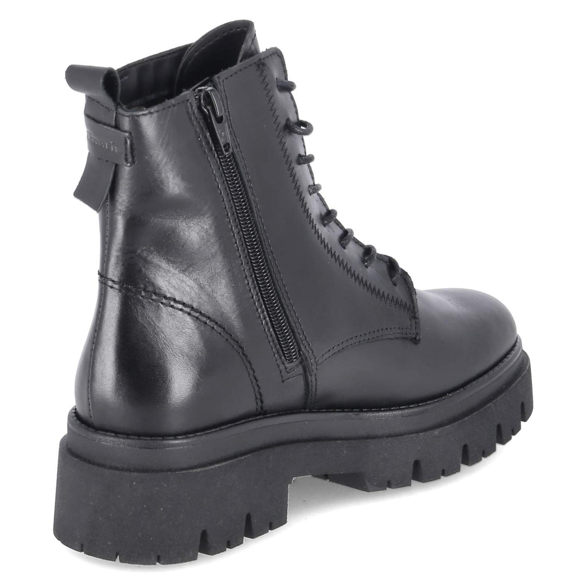 Schnürboots Schwarz