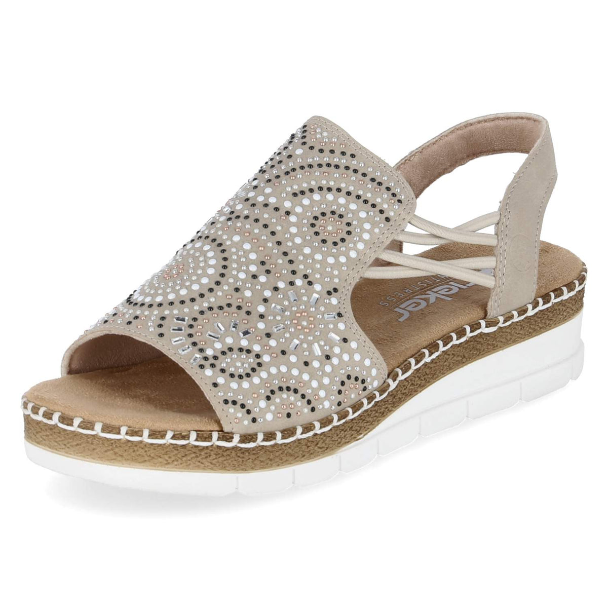 Sandalen Beige