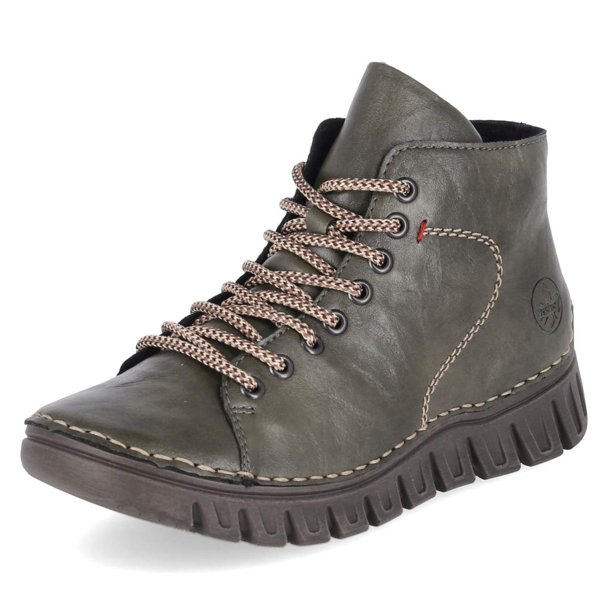 Schnürstiefel Grün