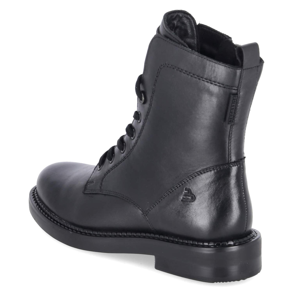 Schnürboots Schwarz