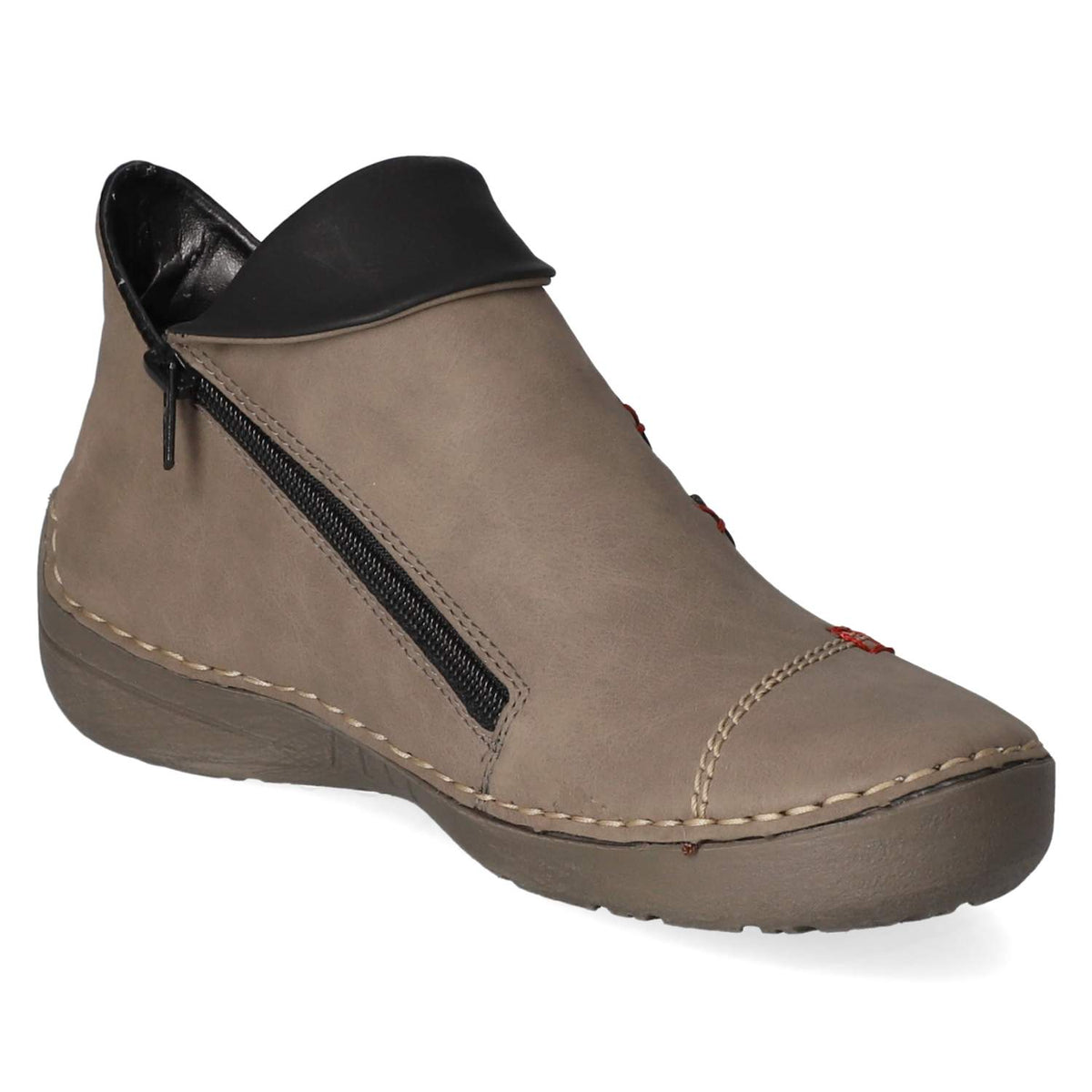 Stiefeletten Grau