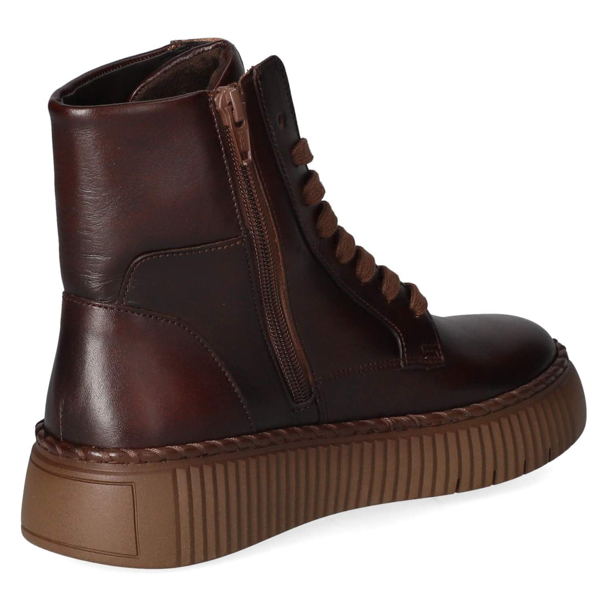 Schnürstiefel Braun