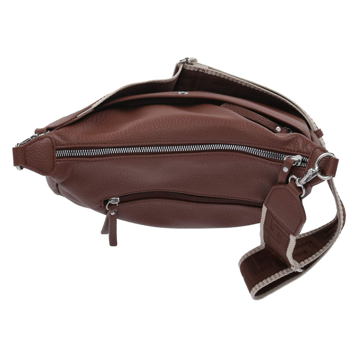 Crossbody Braun