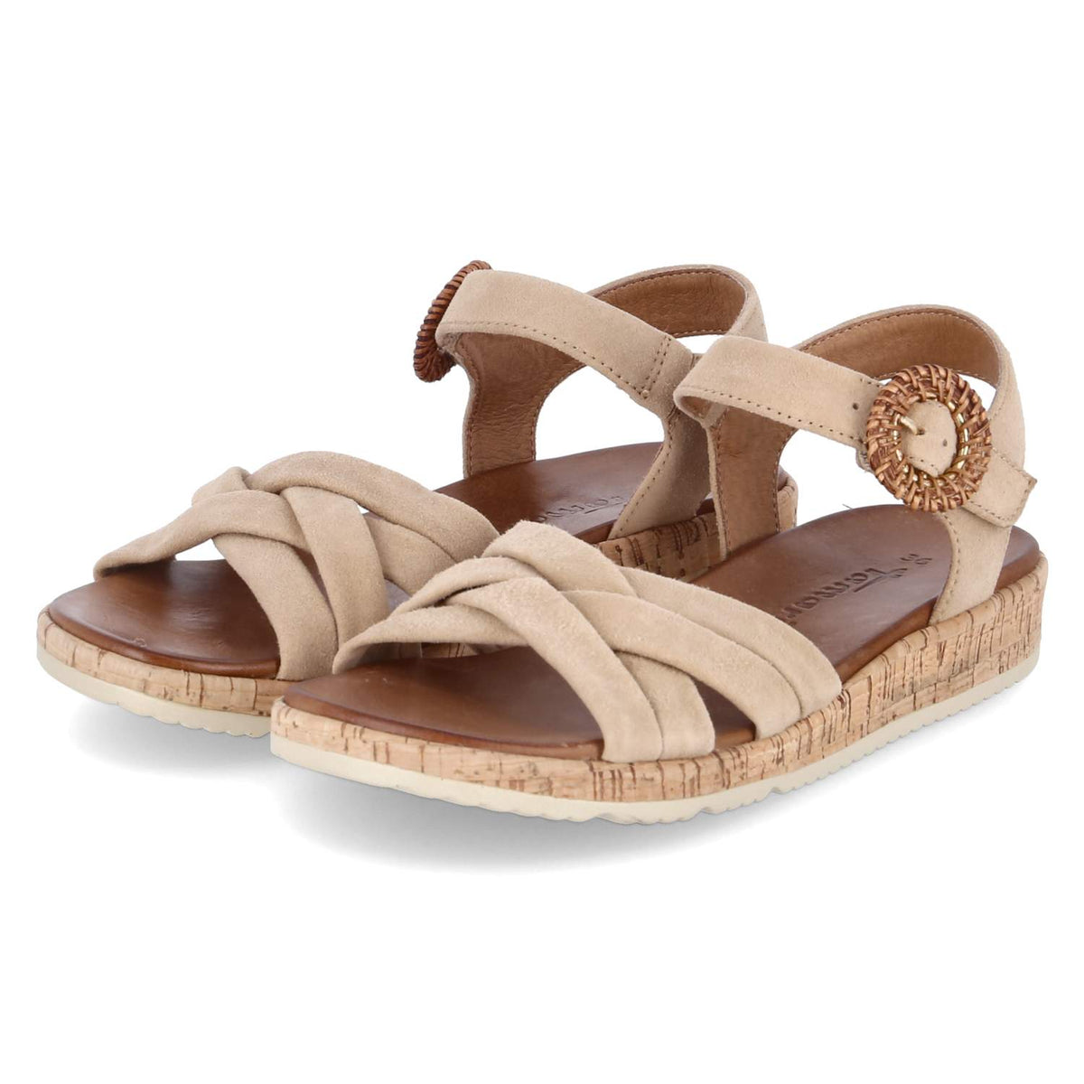 Sandalen Beige