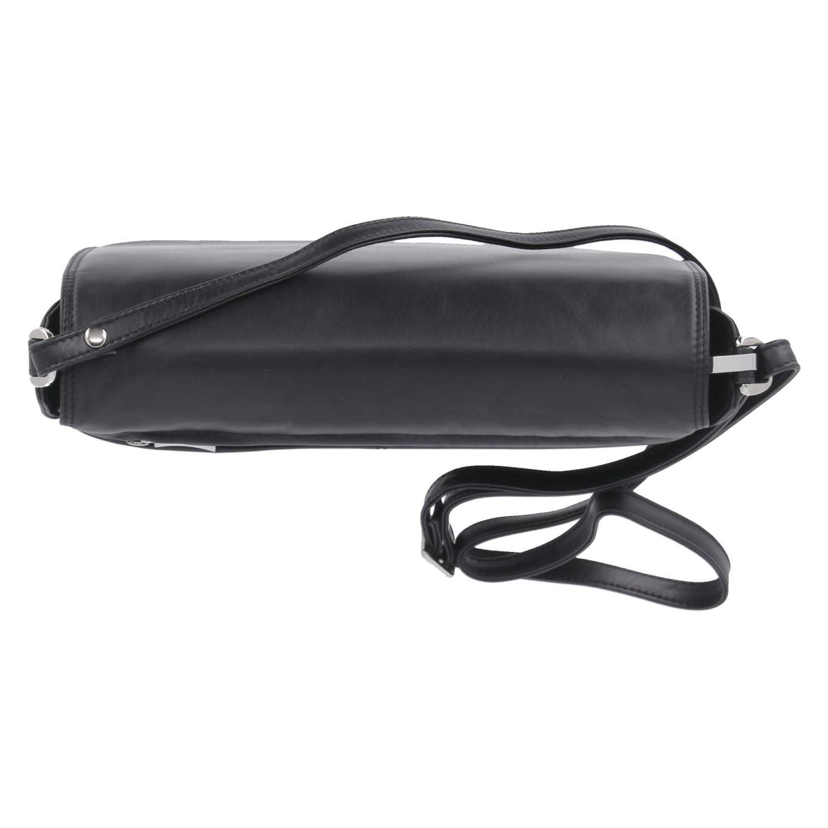 Überschlagtasche Schwarz