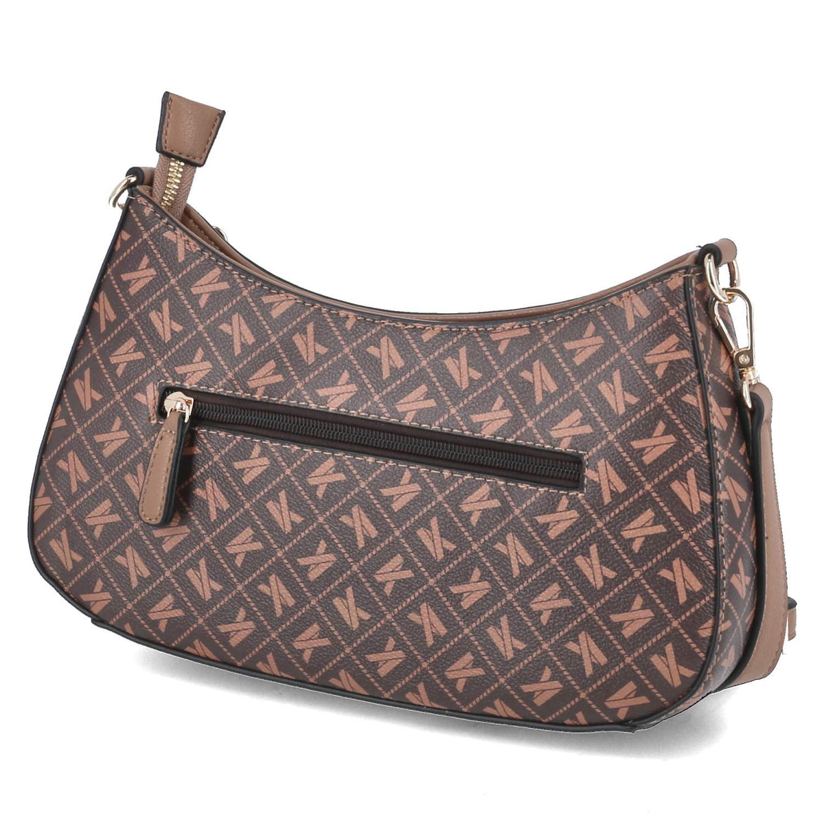 Schultertasche Braun