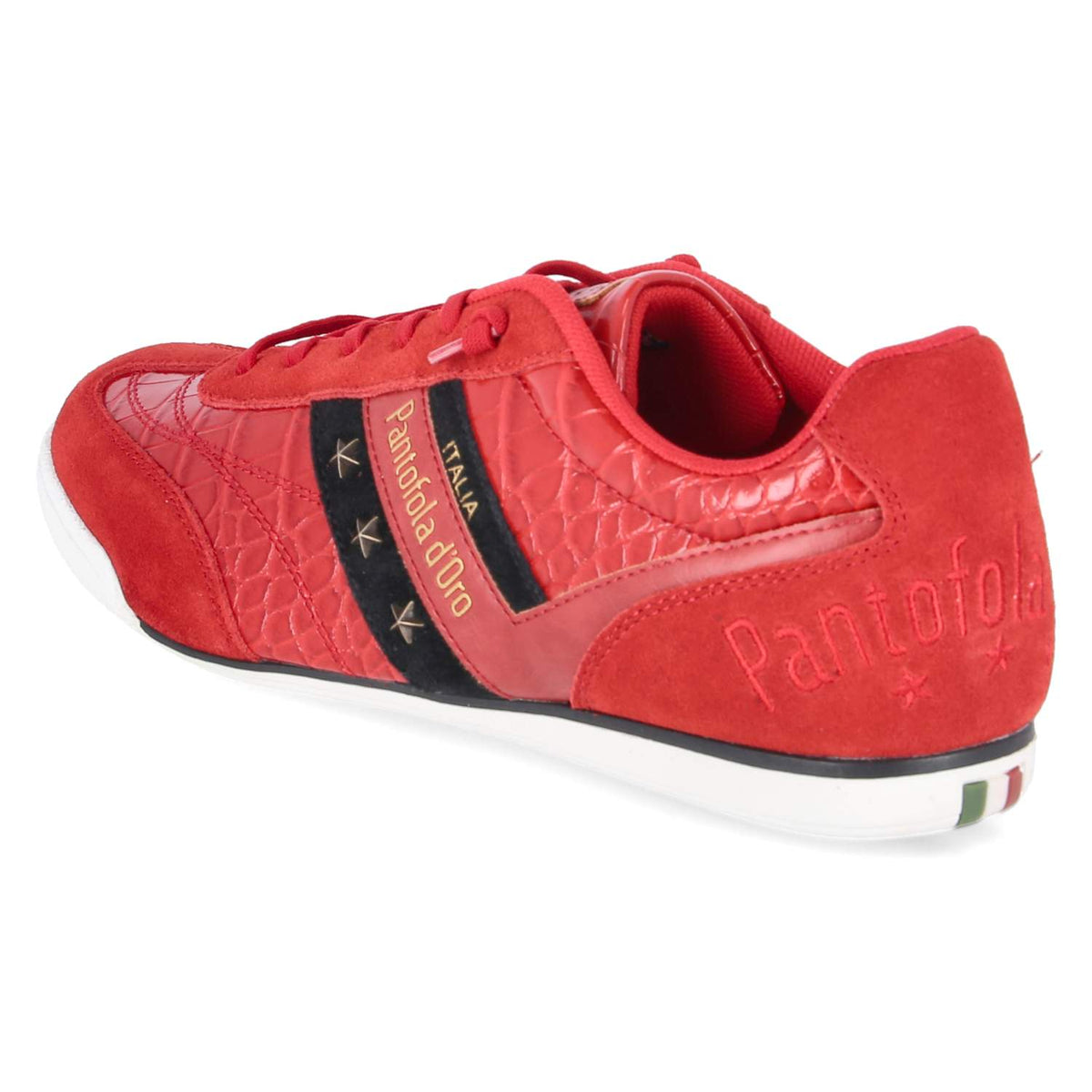Low Sneaker VASTO SNAKE Rot