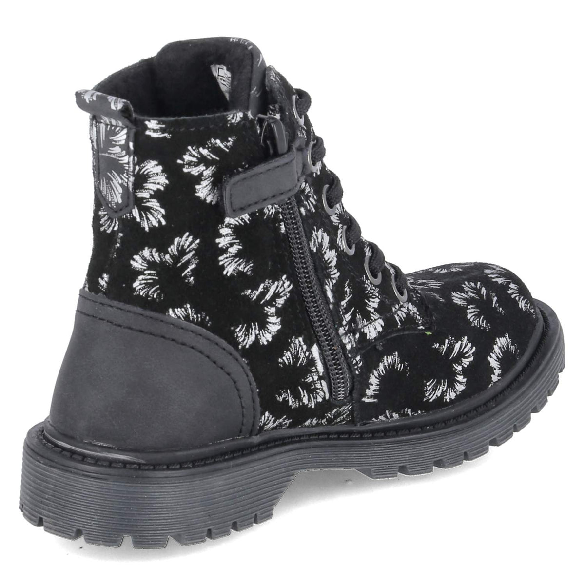 Schnürboots MALATI Schwarz