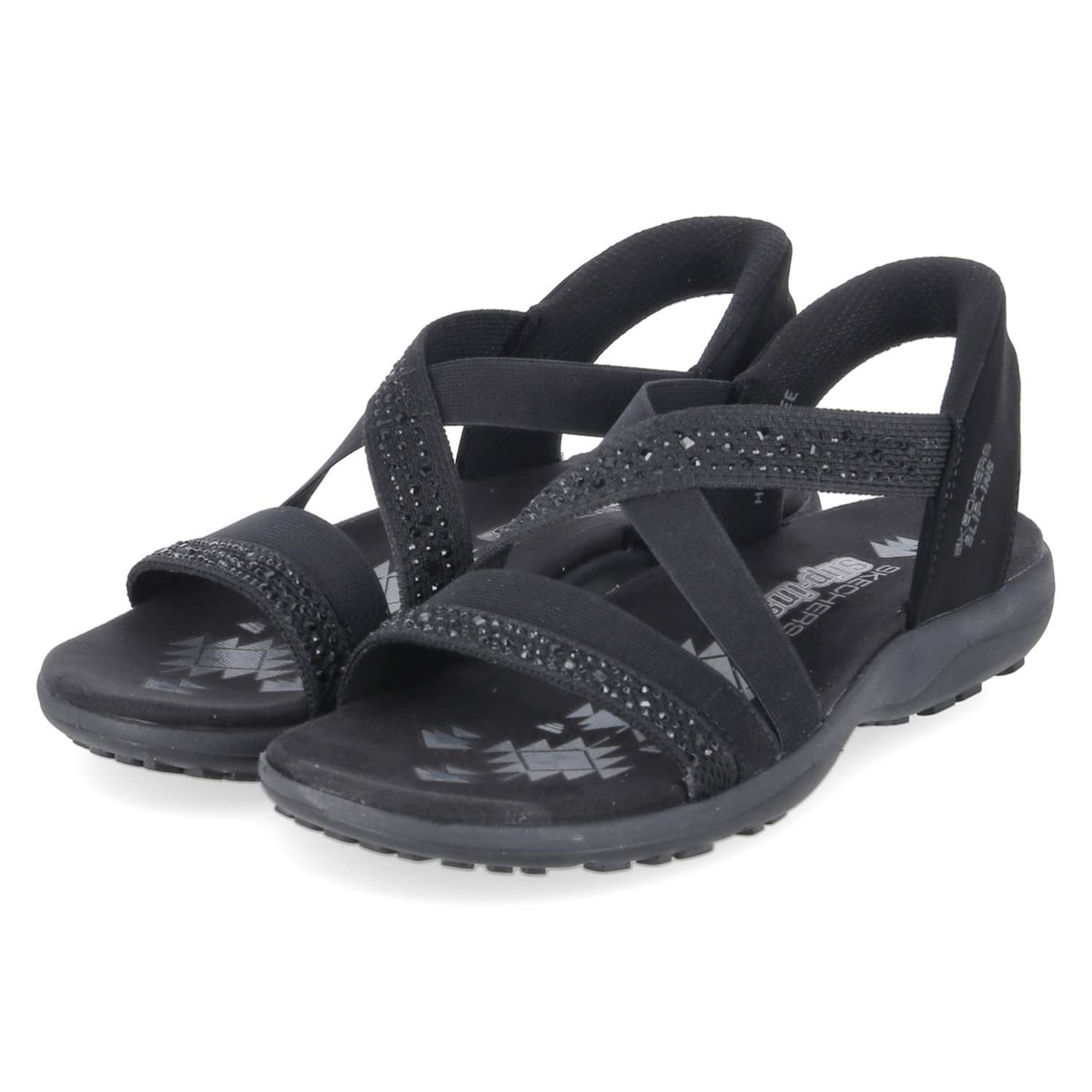 Slip-Sandalen SUMMER SPARKLE Schwarz