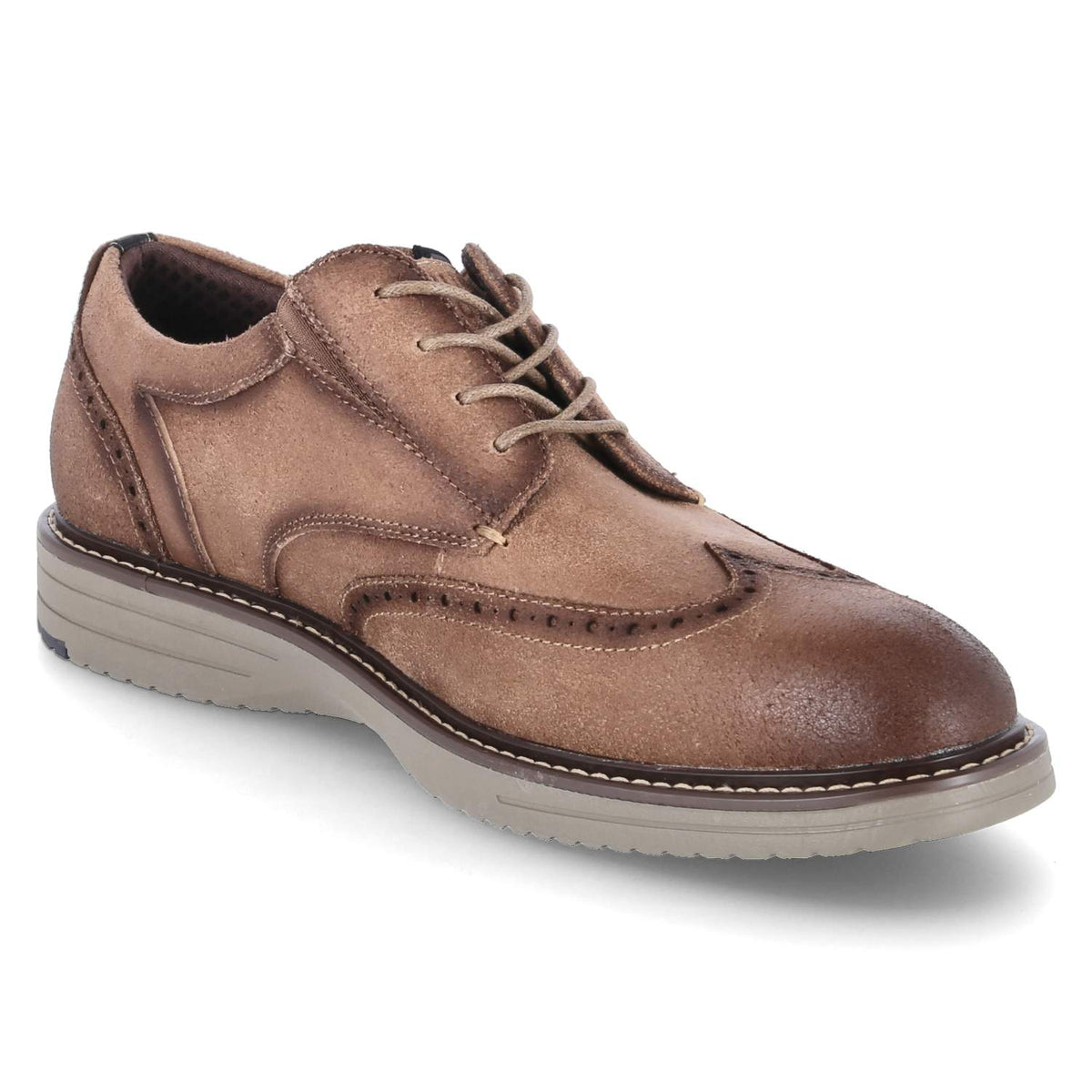 Halbschuhe Braun