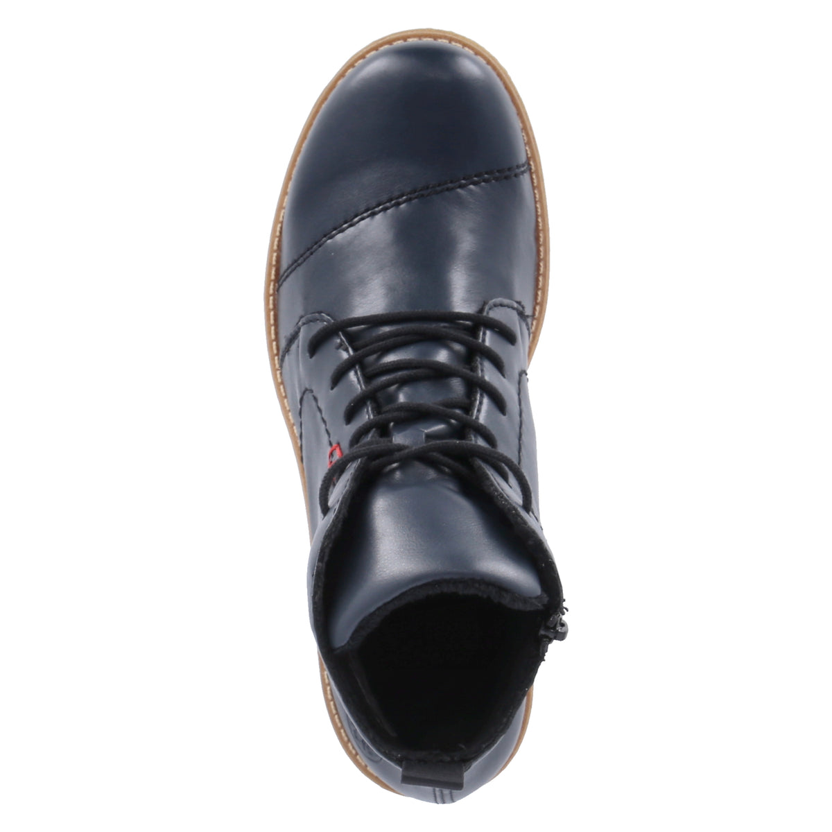 Schnürstiefeletten Blau