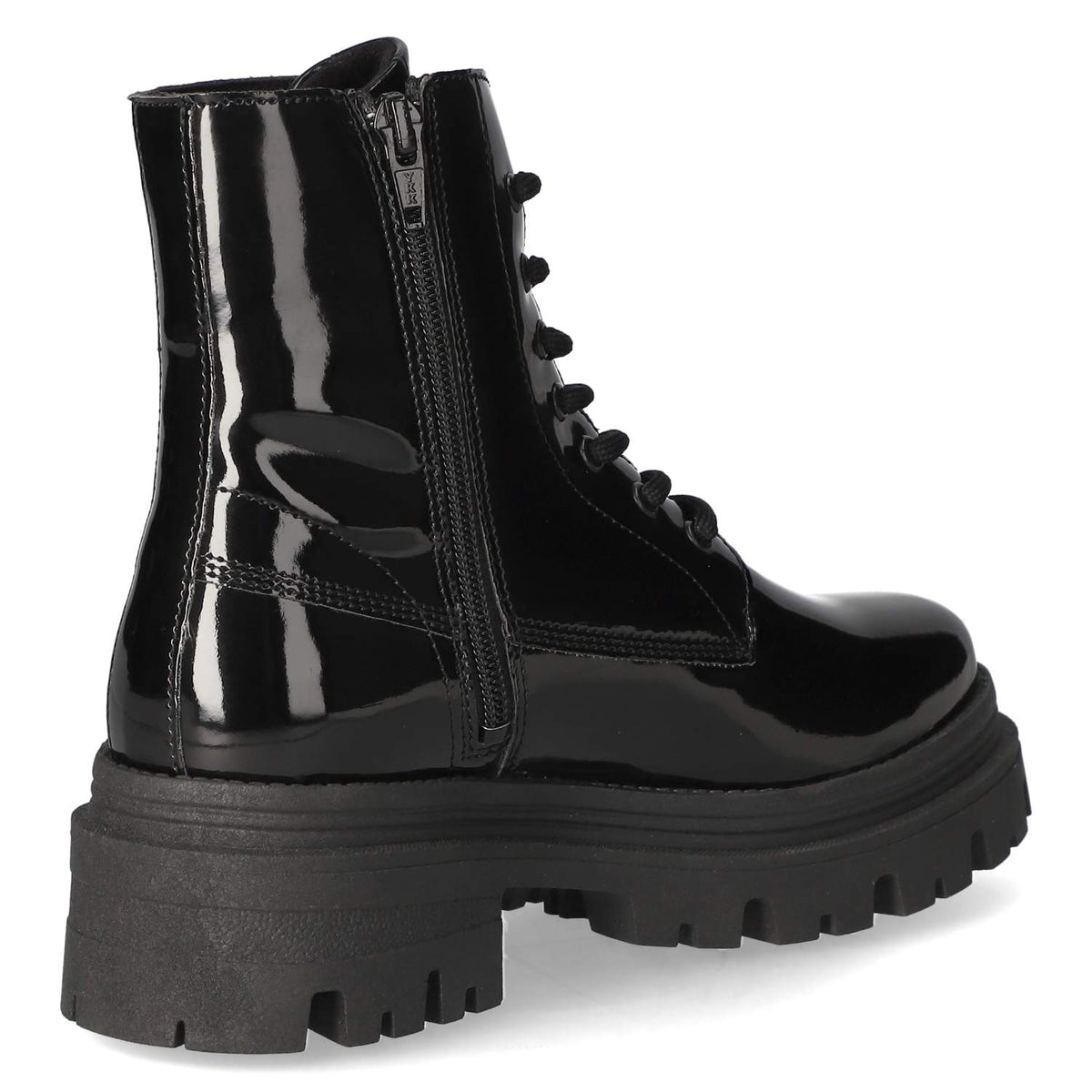 Schnürstiefeletten Schwarz