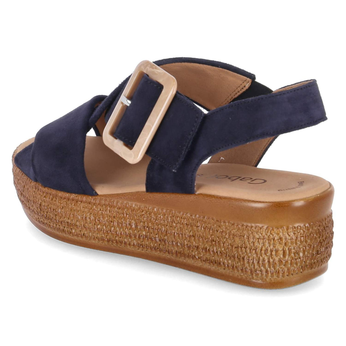 Plateausandaletten Blau