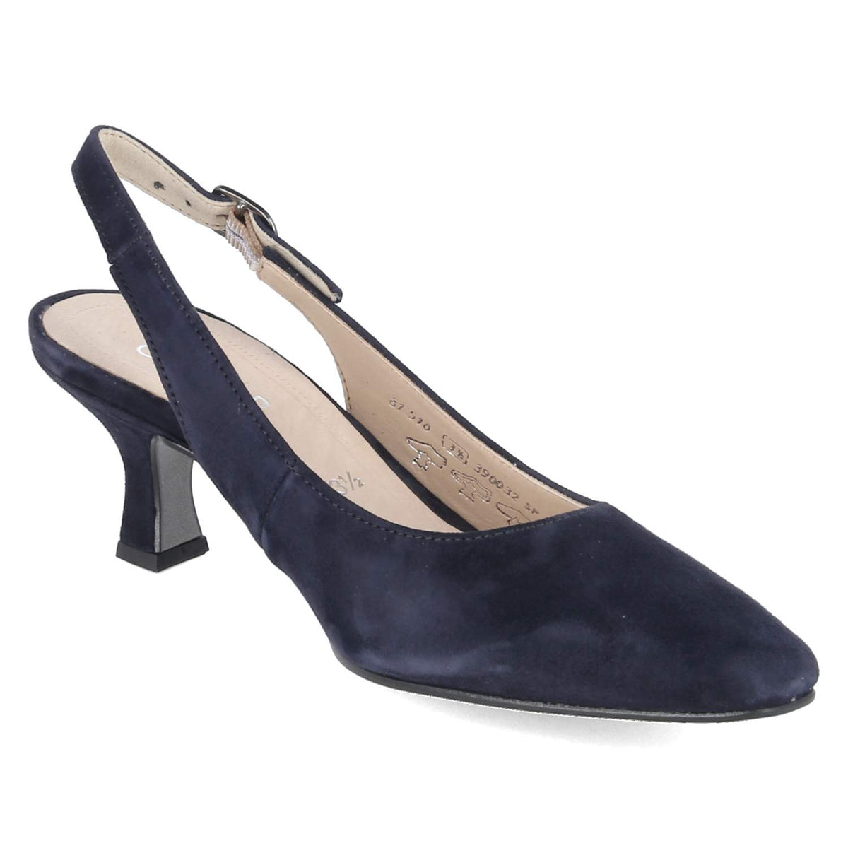 Slingpumps Blau