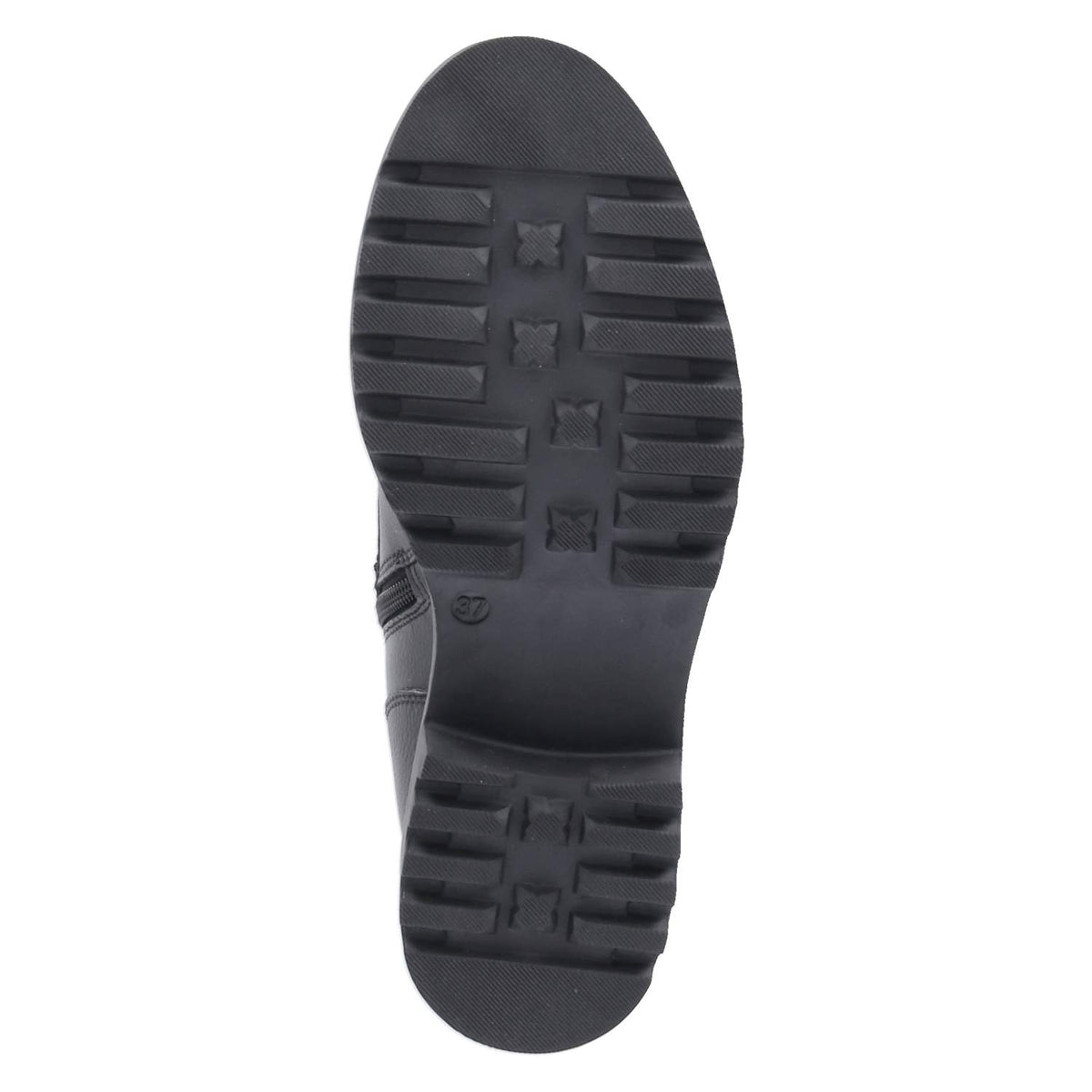 Winterschnürstiefeletten Schwarz