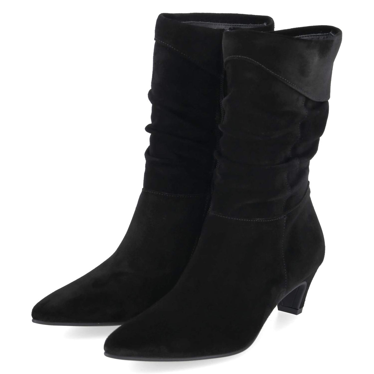 Slouchy Boot Stiefeletten  Schwarz