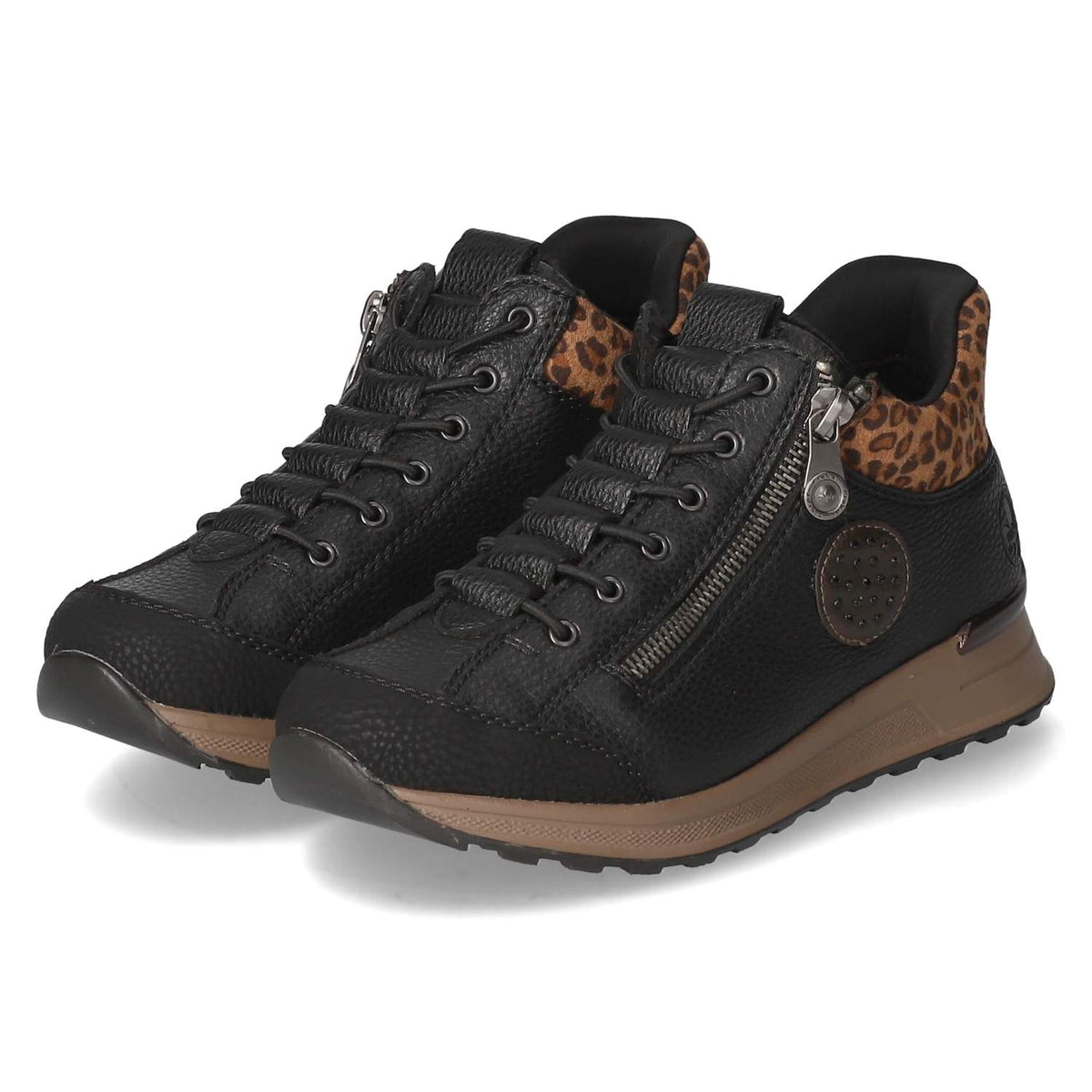 Schnürschuhe  Schwarz