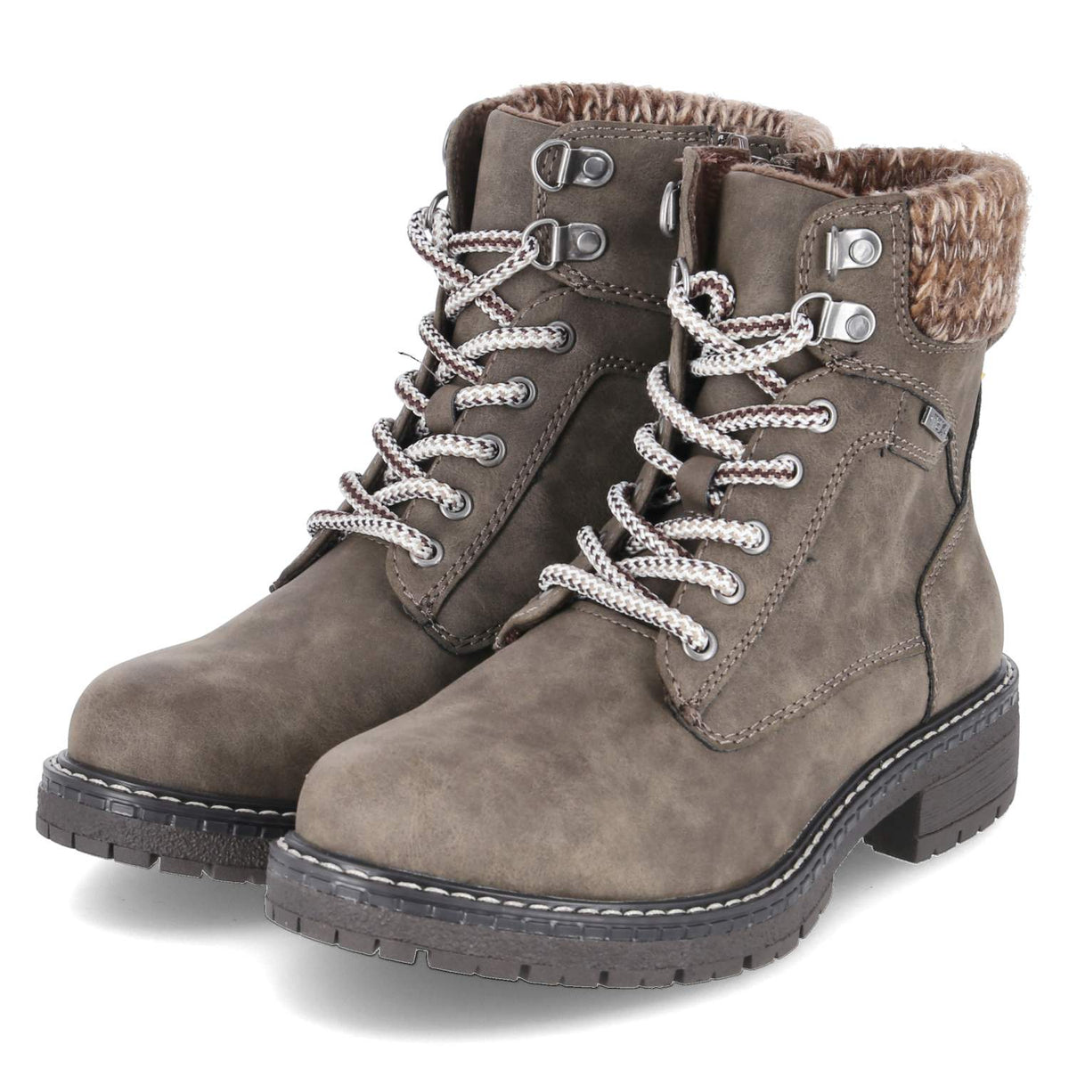 Schnürboots  Taupe