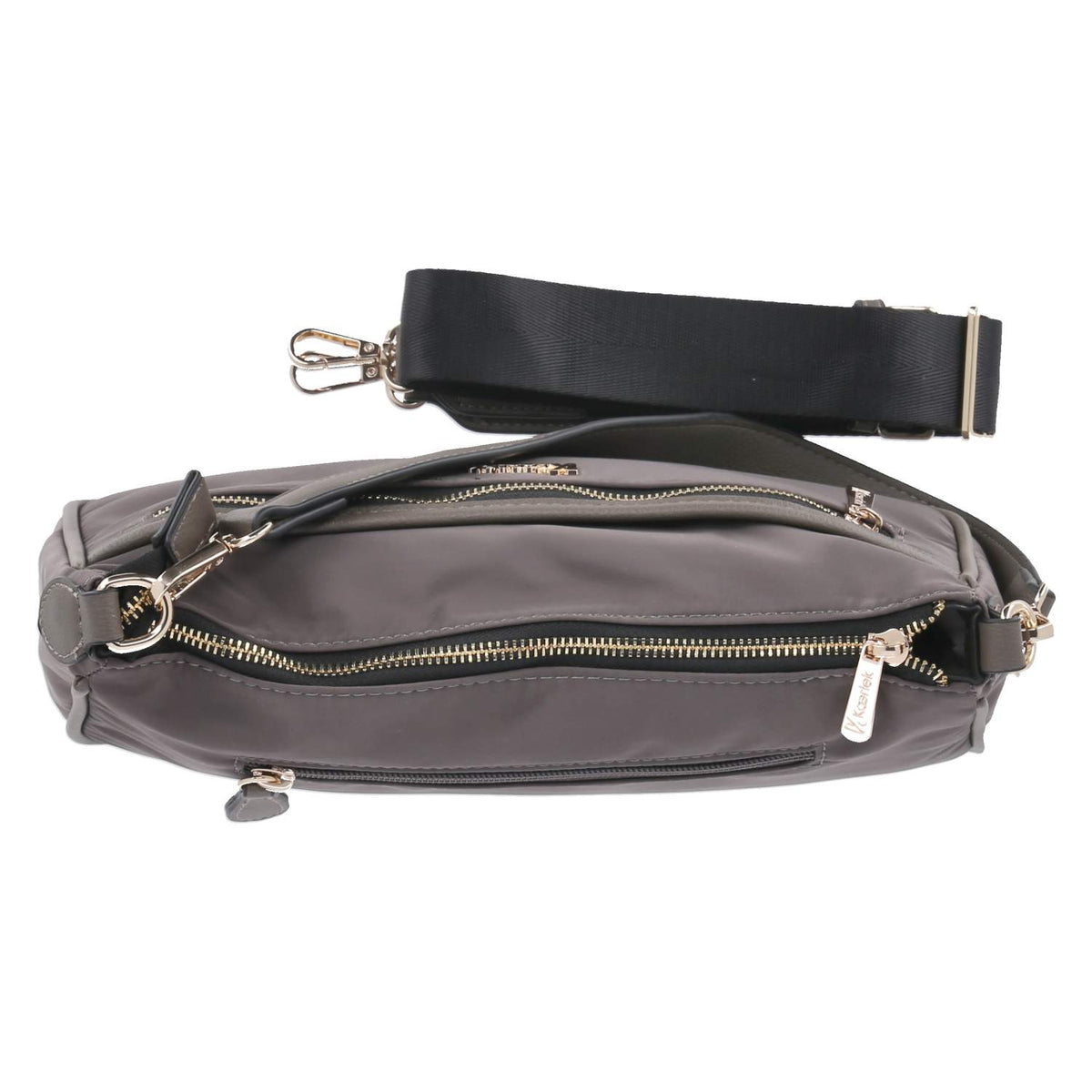 Schultertasche  Taupe