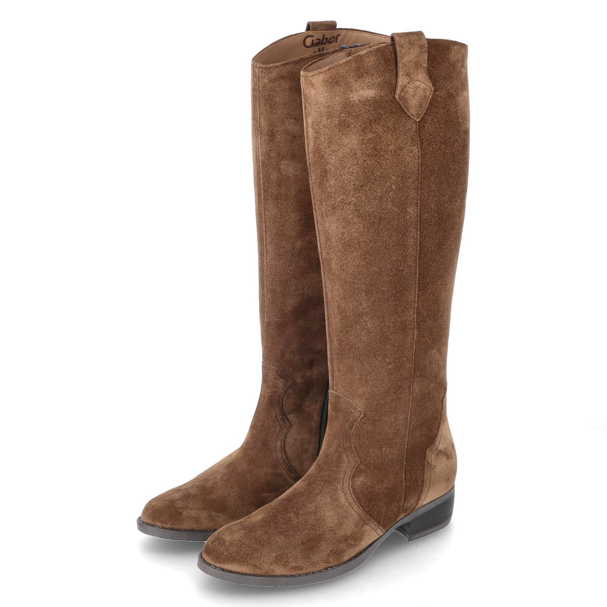 Schaftstiefel  Braun