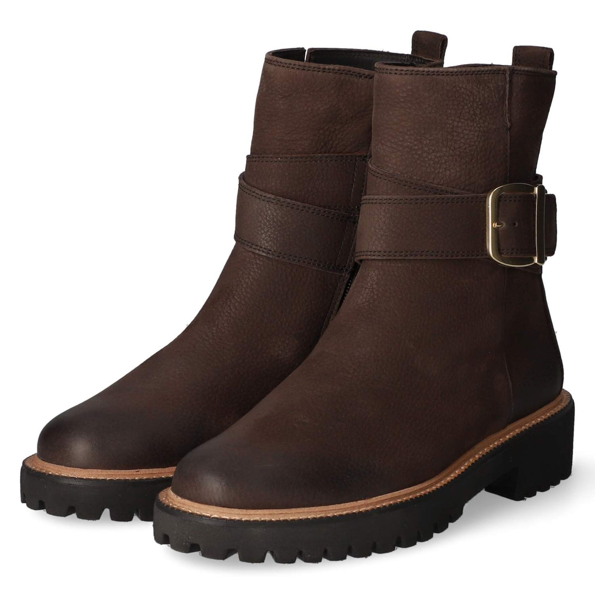 Stiefeletten  Braun