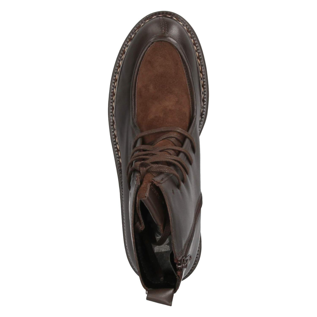 Schnürboots  Braun