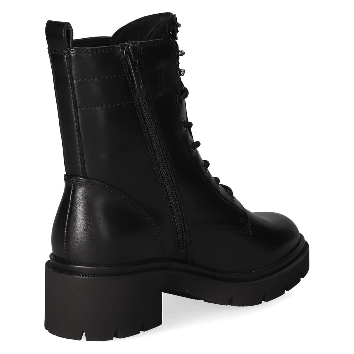 Schnürstiefeletten  Schwarz