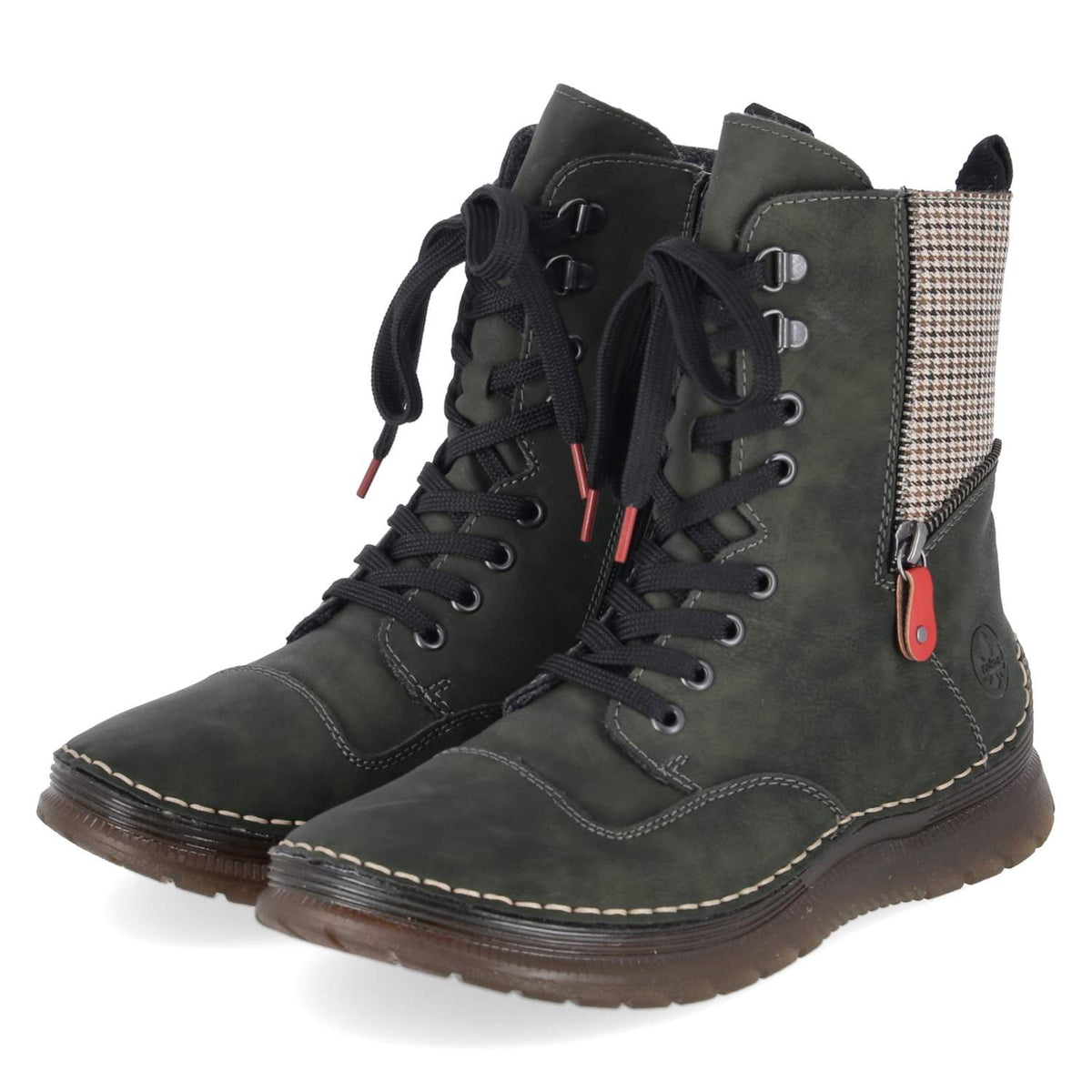 Schnürboots  Grün