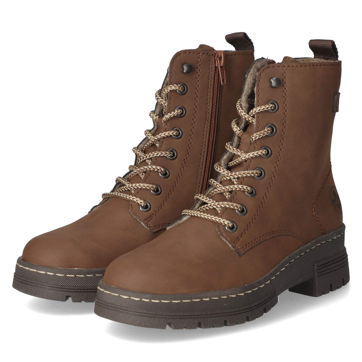 Schnürboots  Braun