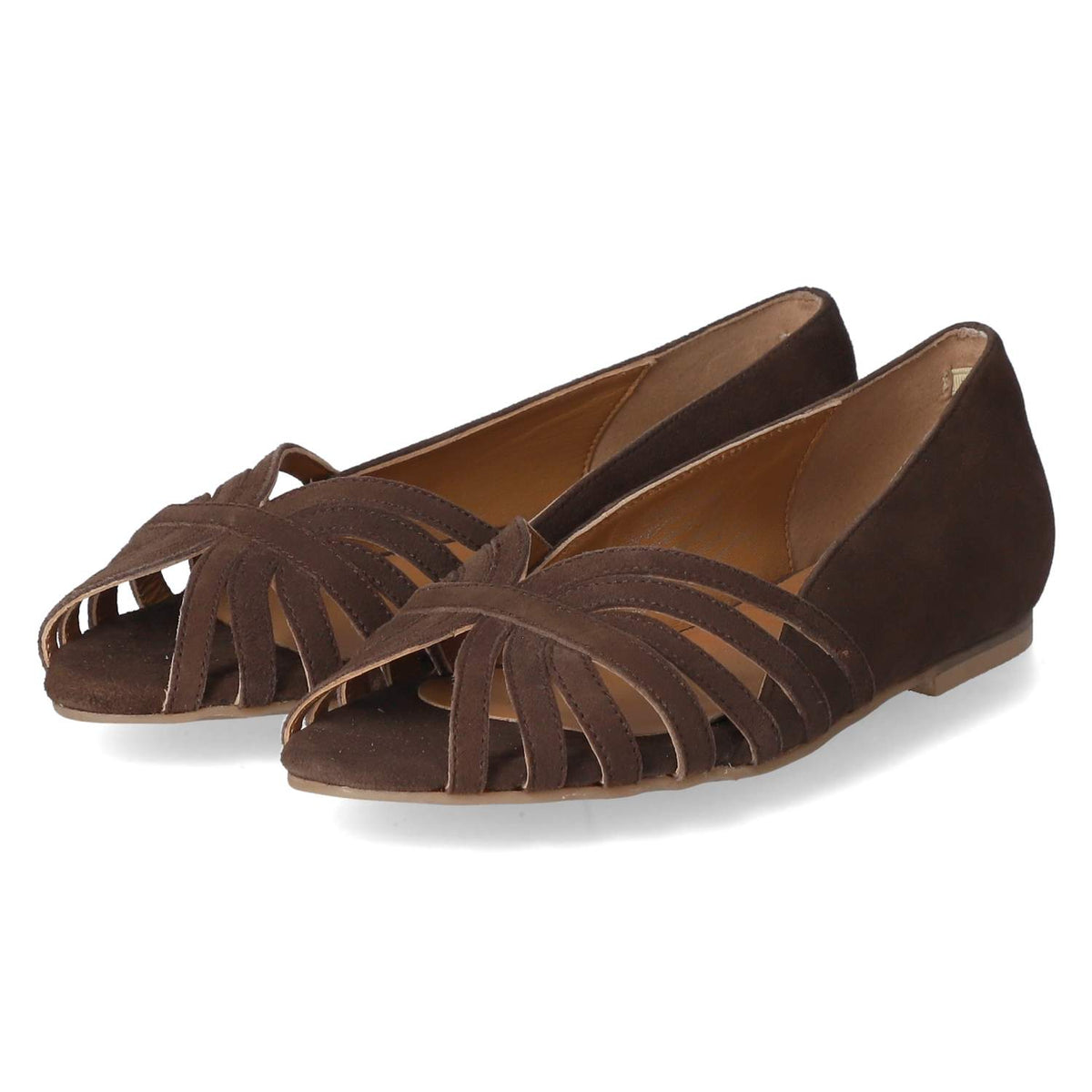 Ballerinas PASSIONATE SUEDE  Braun
