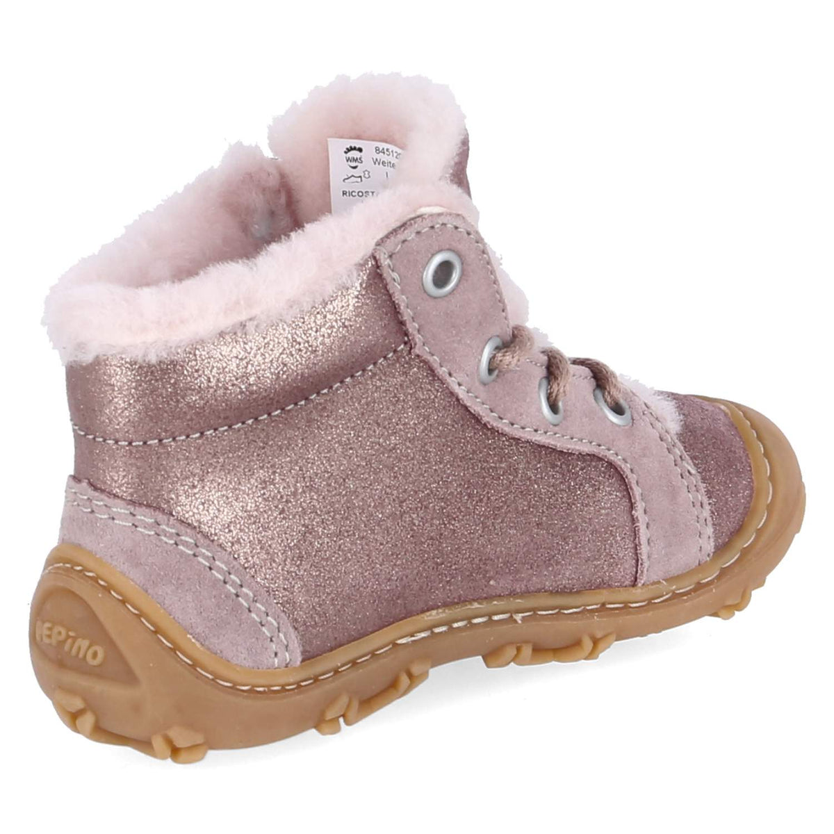 Winterstiefeletten ELIA BAREFOOT Rosa