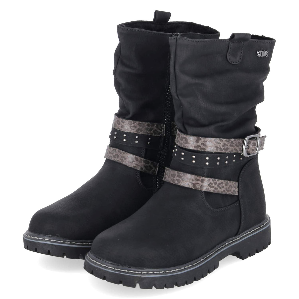 Winterstiefelette  Schwarz