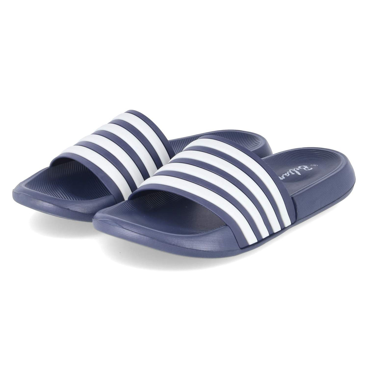 Badepantoletten  Blau