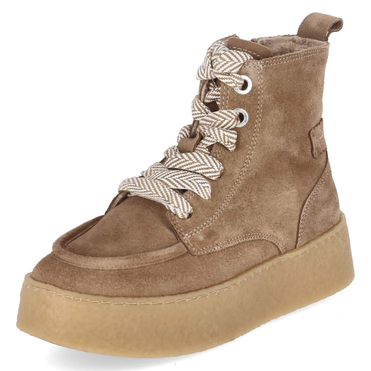 Schnürboots  Beige