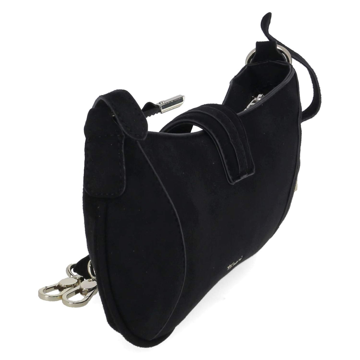 Schultertasche MARINA SUEDE  Schwarz