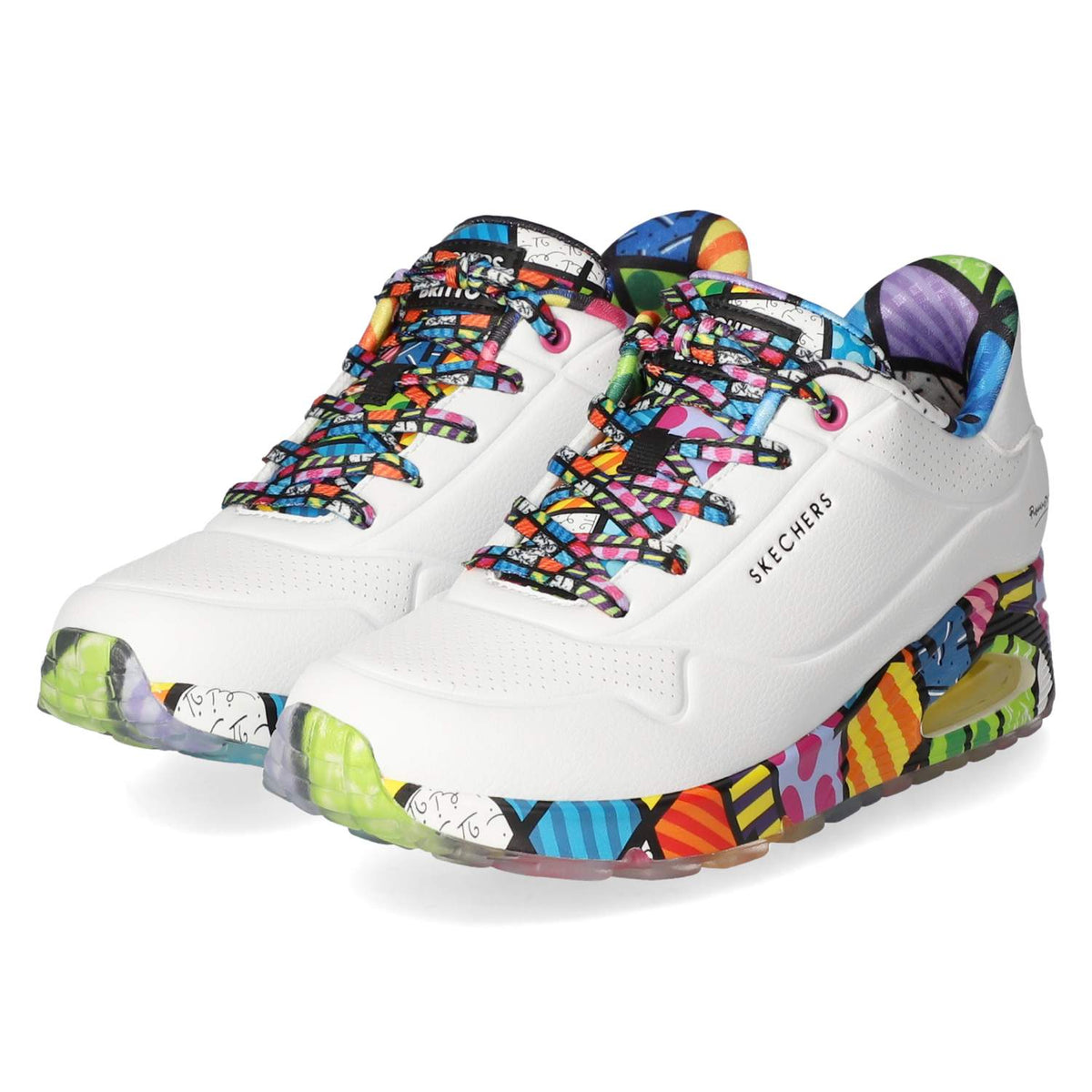 Slip Ins Sneaker UNO BRITTO LANDSCAPE Weiß
