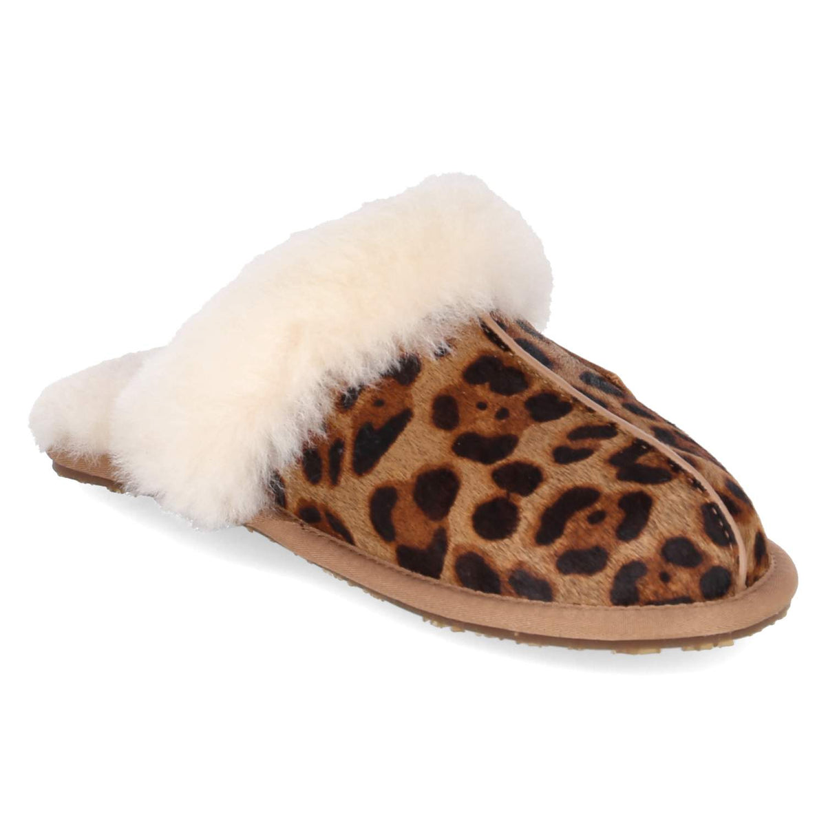 Pantoffeln - Closed Mules  Braun