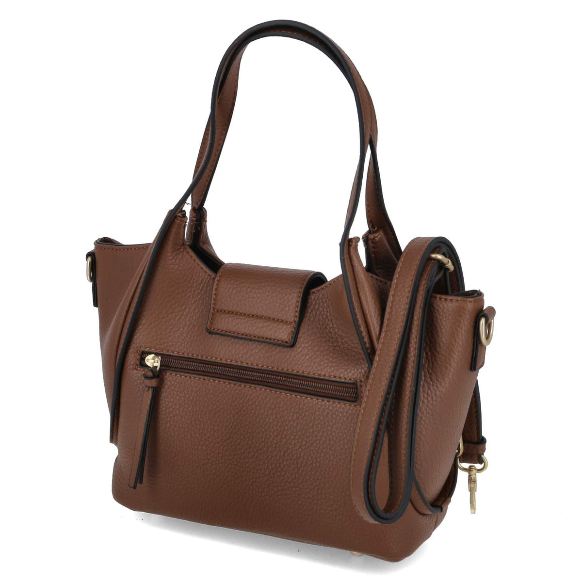 Schultertasche MANUELA  Braun