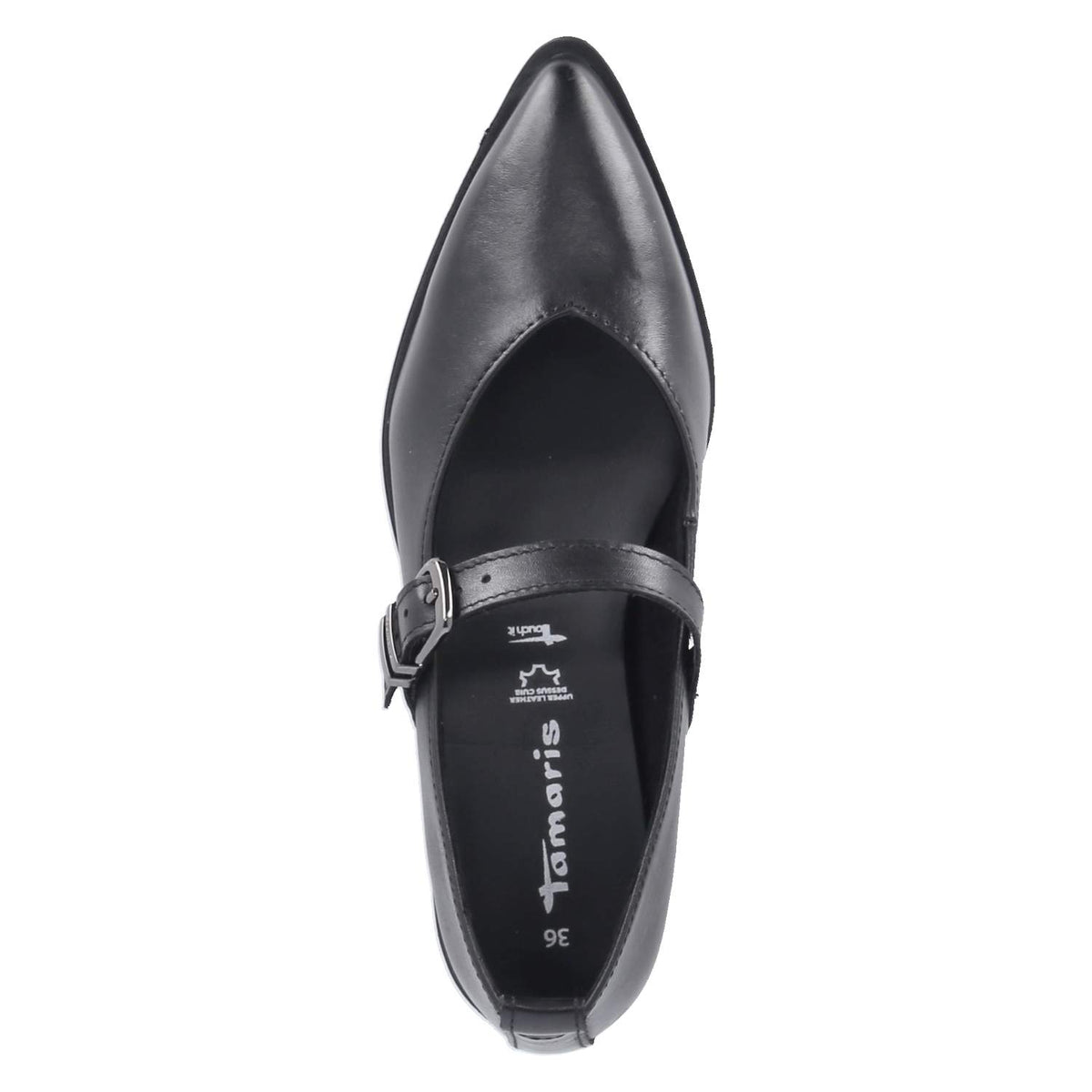Spangenballerinas  Schwarz
