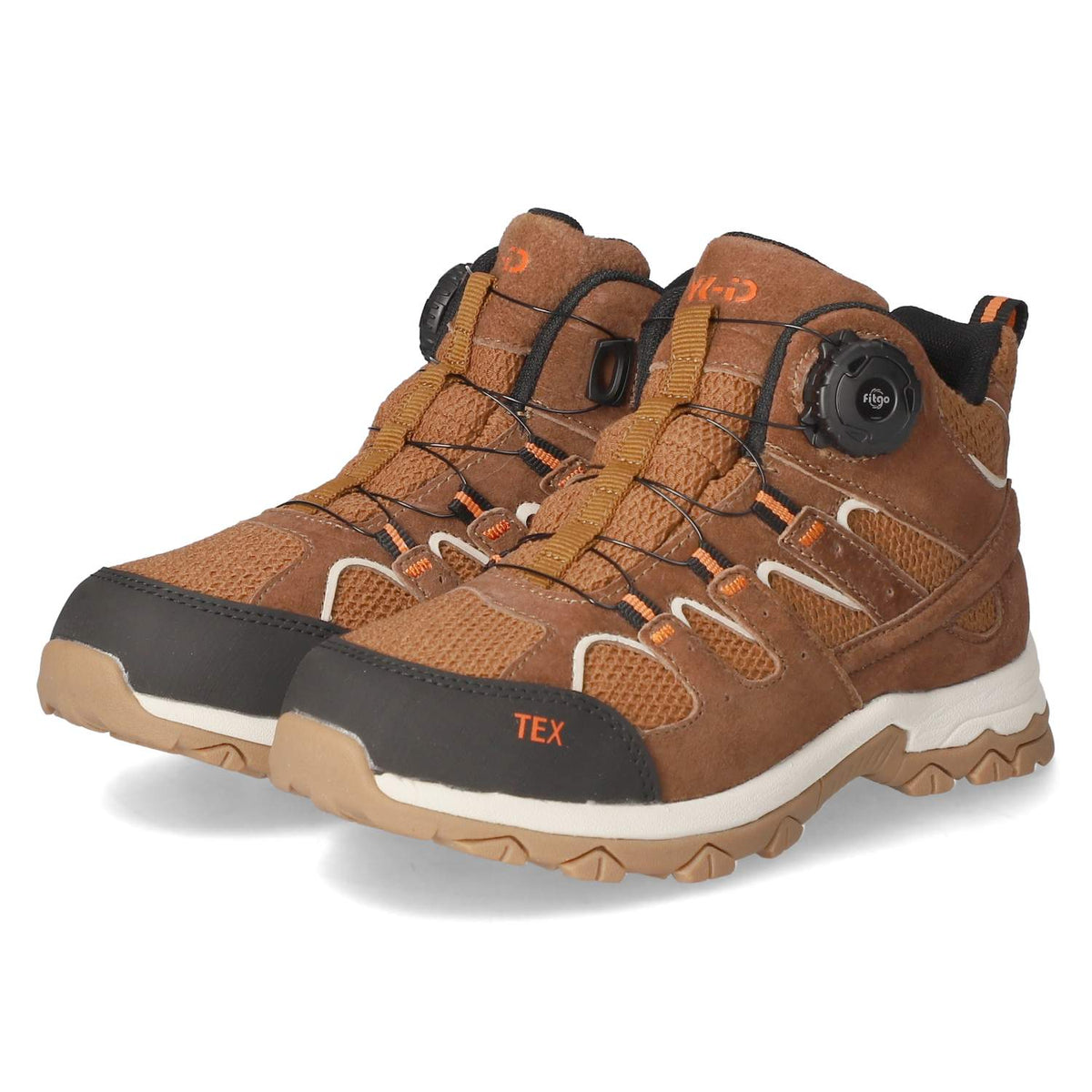 Schnürstiefeletten LENZO  Braun