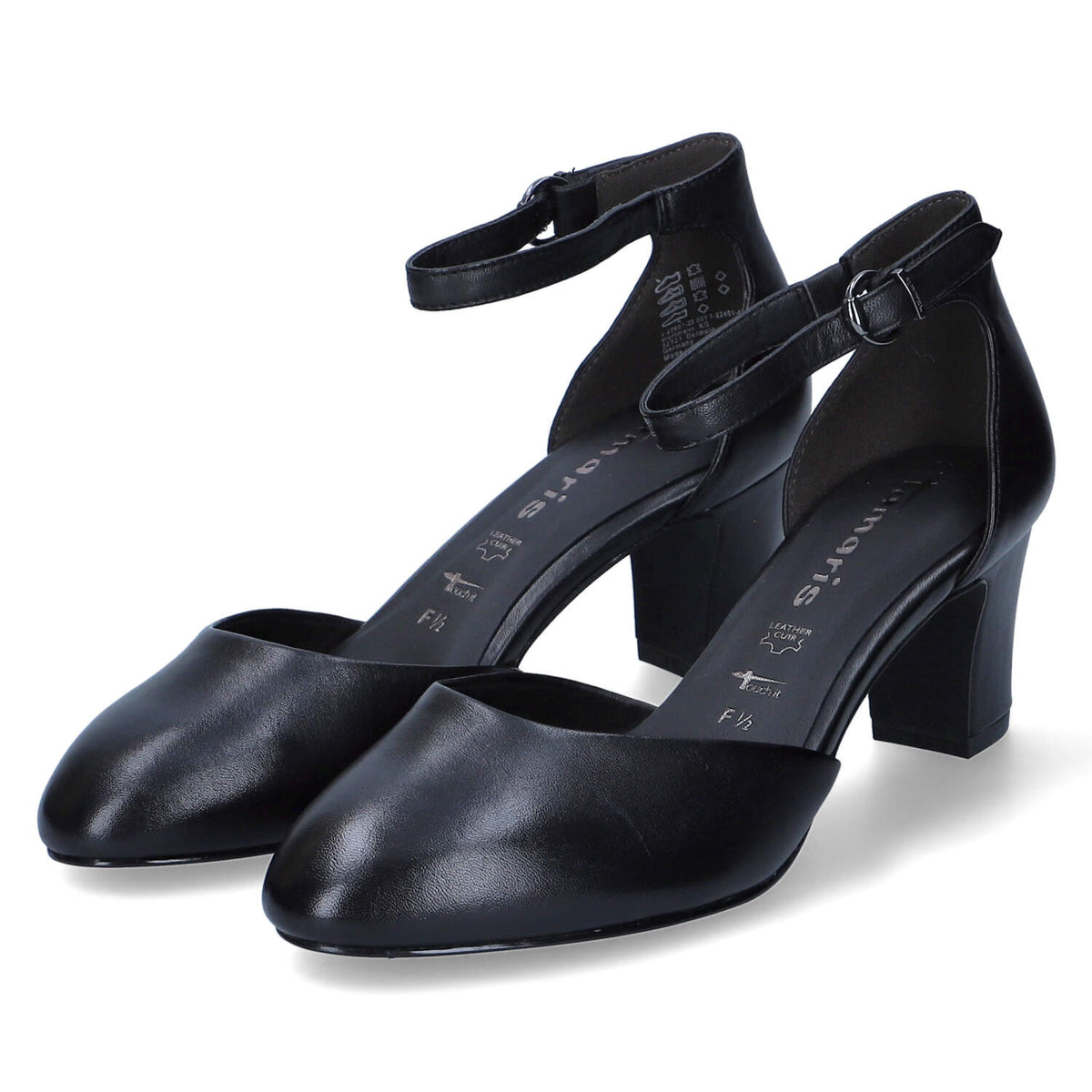 Riemchenpumps  Schwarz
