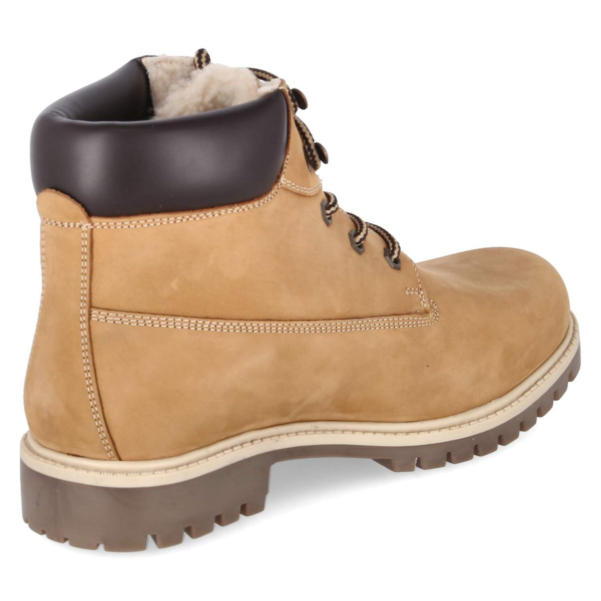 Schnürboots  Beige