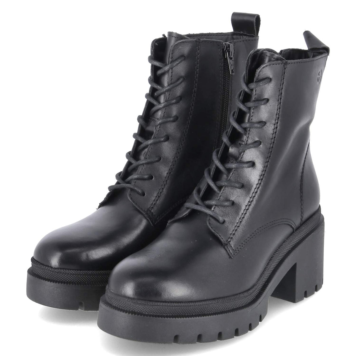 Schnürboots  Schwarz