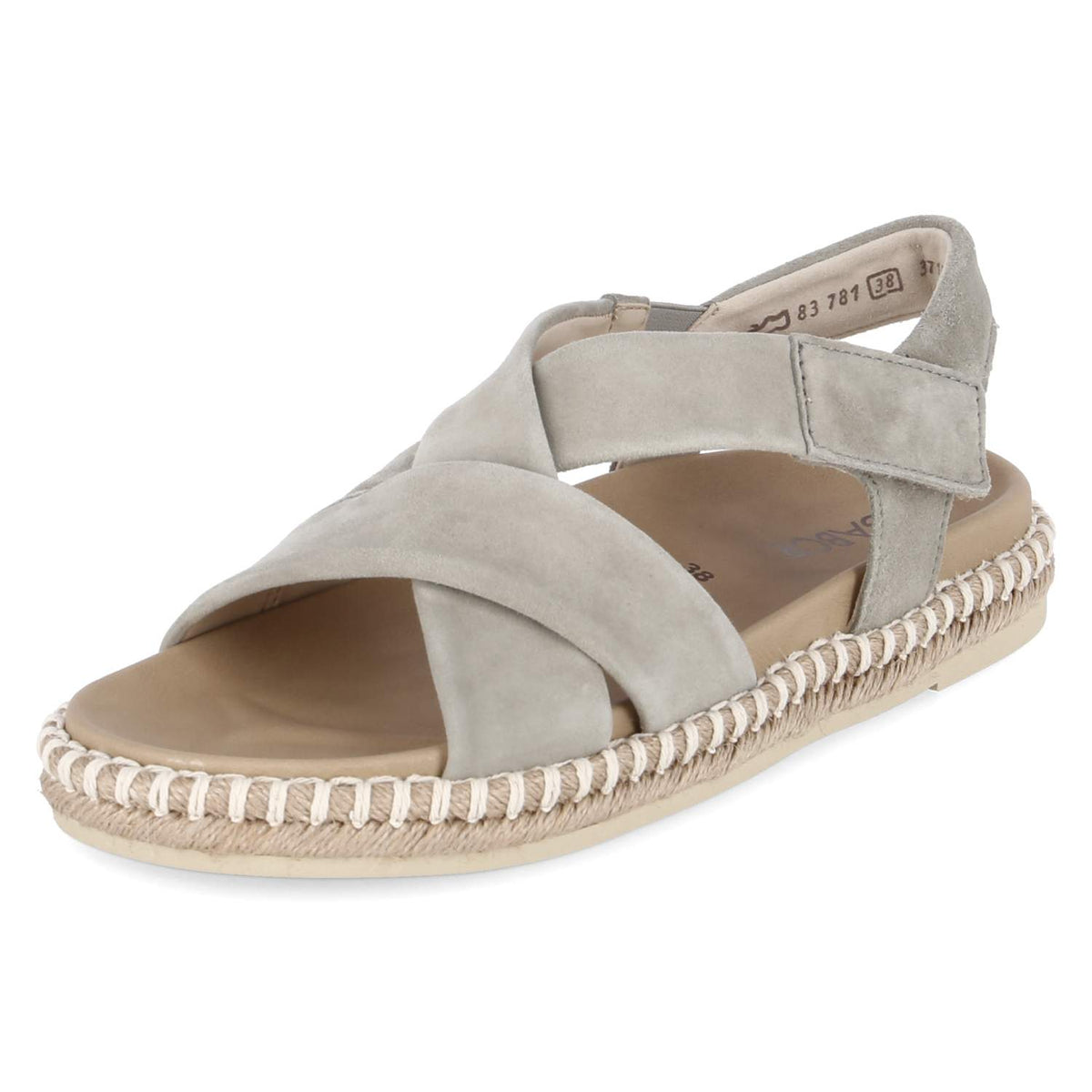 Espadrilles-Sandalen  Grün