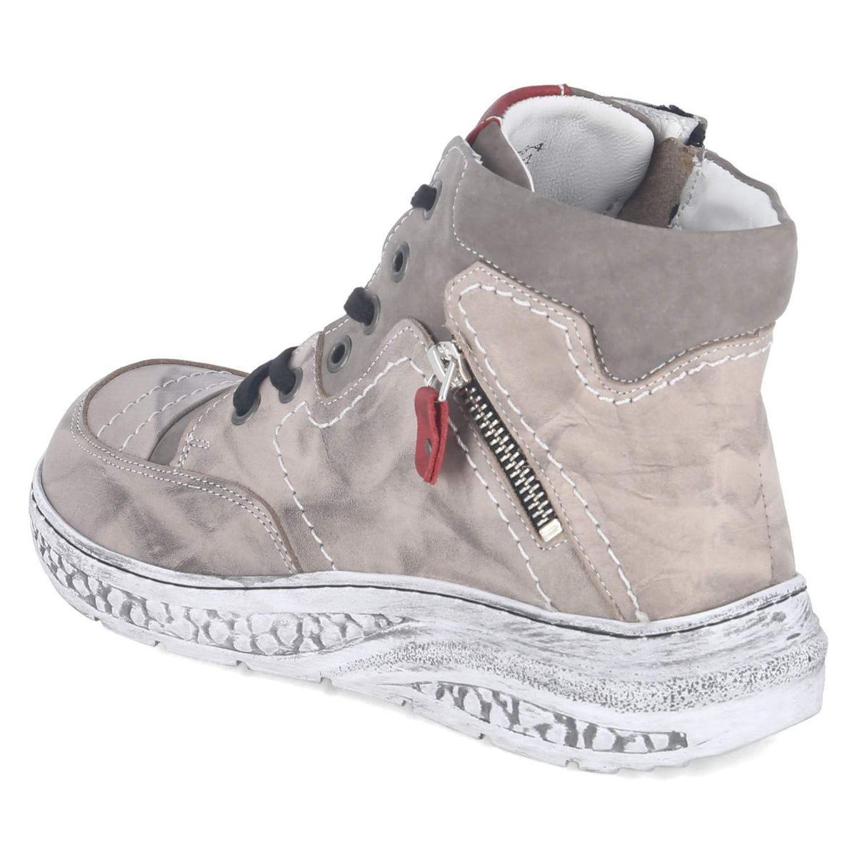 Schnürstiefel  Grau